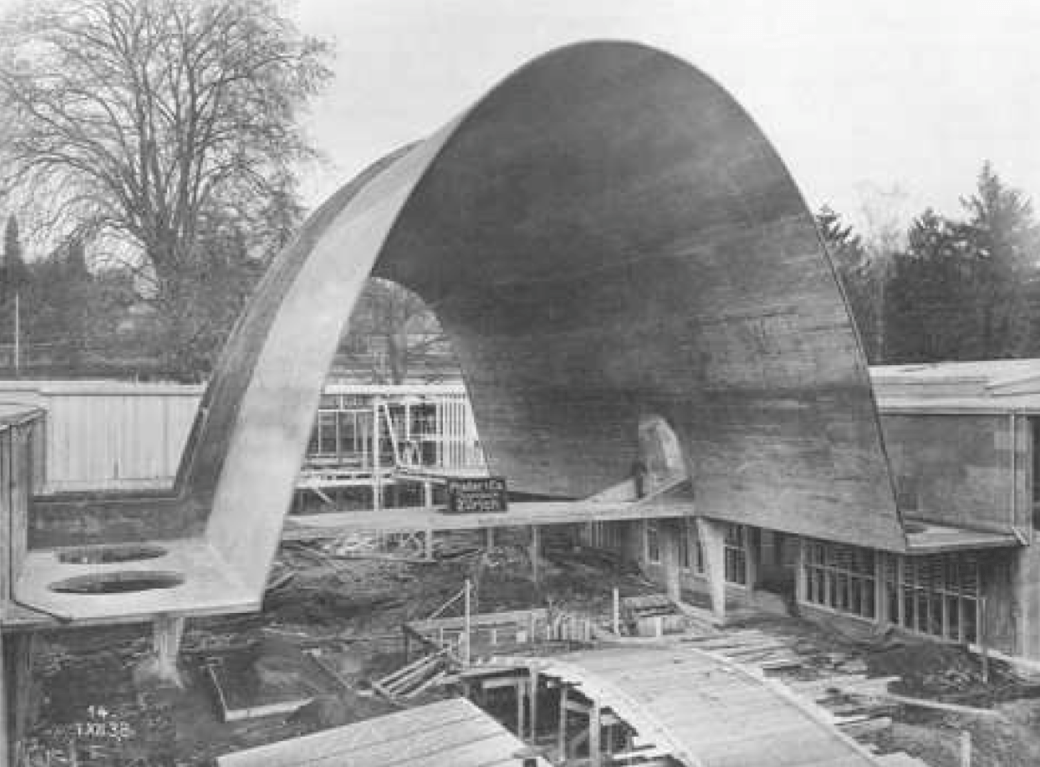 Robert Maillard, 1938 Cement Hall