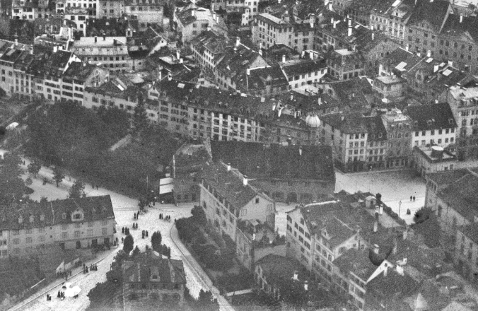 Altstadt - Waaghaus mit östlichem Annex-Gebäude - Eduard Spelterini 1893-1924