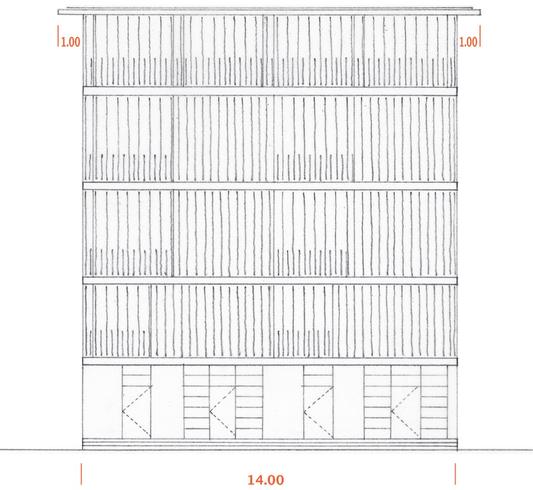 North-East Elevation