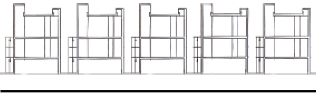Schnitt Atrium Typologie