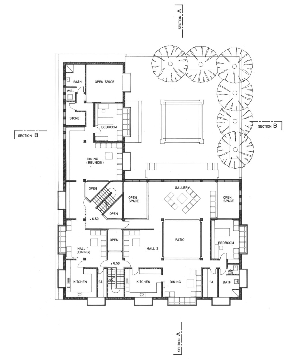 first floor 1-100