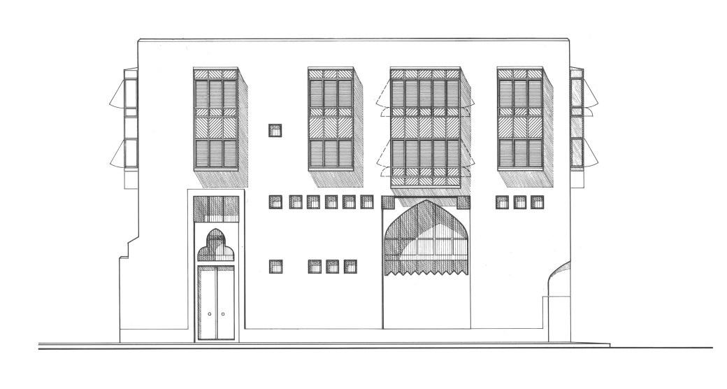 south elevation 1-100