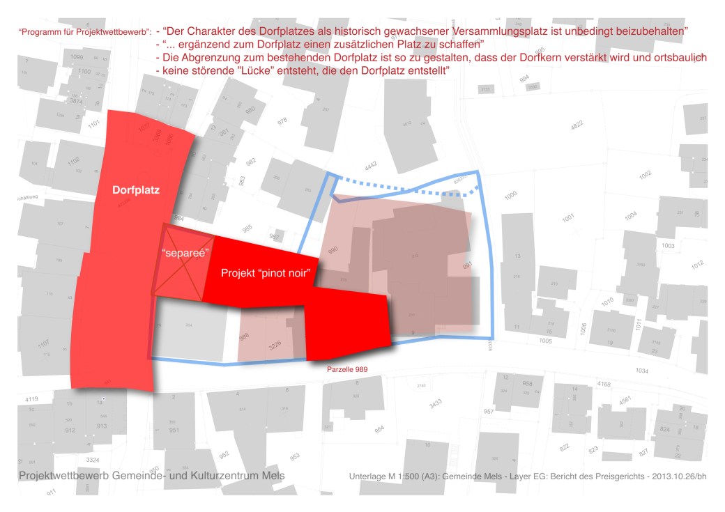Dorfplatz SOLL, mv