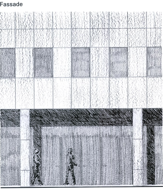 Fassadenausschnitt