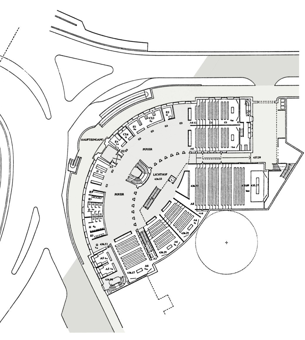 Parterre, rendered