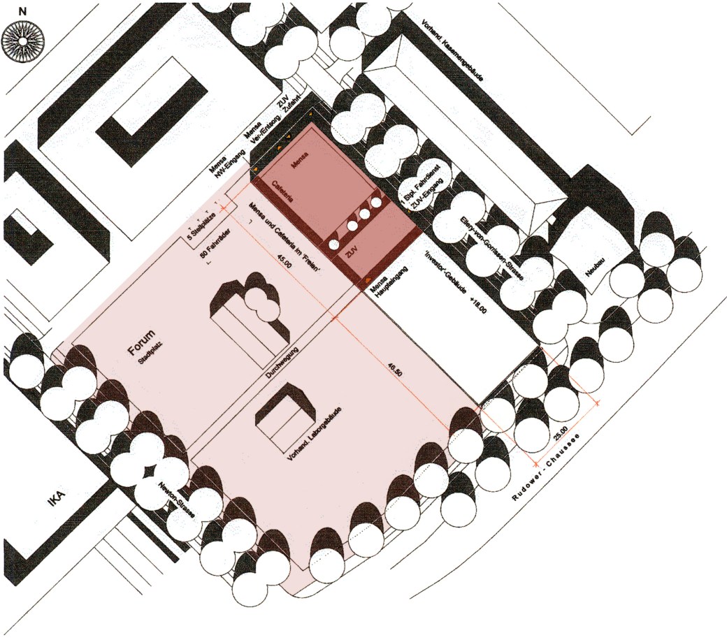 Lageplan, rendered