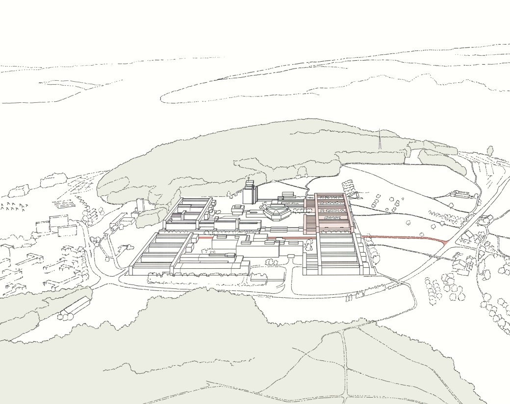 01-11 Nord-West erspektive, rendered
