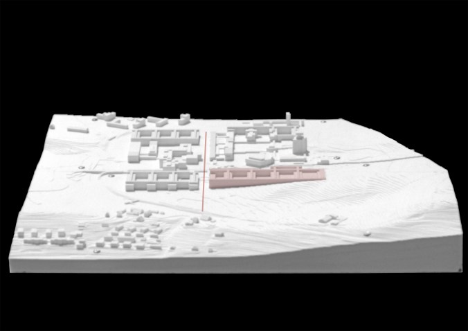 Vollausbau, Ansicht Sd-West, A2 300, rendered
